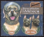 Stamps : America : Mexico :  Unidad Canina naval