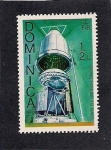 Stamps America - Dominica -  Mision Vikingo a Marte