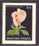 Stamps Hungary -  serie- Rosas