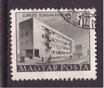 Stamps Hungary -  serie- Edificios
