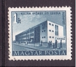 Stamps Hungary -  serie- Edificios