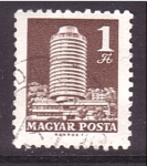 Stamps Hungary -  Hotel Budapest