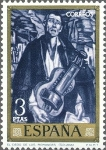 Stamps Spain -  2079 - Solana - El ciego de los romances