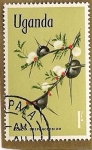 Stamps Uganda -  plantas
