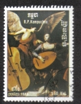 Stamps : Asia : Cambodia :  Año Internacional de la Música