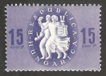 Sellos de Europa - Hungra -  787 - Fundación de la República
