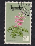 Stamps Uganda -  Plantas