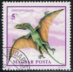 Stamps Hungary -  3296 - Animal prehistórico, Dimorphodon