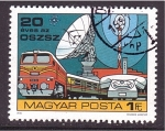 Stamps Hungary -  20 aniv.