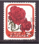 Stamps New Zealand -  serie- Rosas