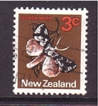 Stamps New Zealand -  serie- Polillas