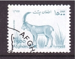 Stamps Afghanistan -  Capra Ibex