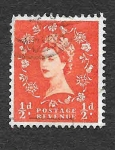 Stamps United Kingdom -  292 - Isabel II