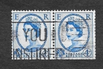 Stamps United Kingdom -  298 - Isabel II
