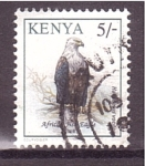 Sellos de Africa - Kenya -  serie- aves- aguila pescadora africana