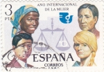 Stamps Spain -  AÑO INTERNACIONAL DE LA MUJER (36)