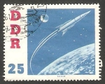 Stamps Germany -  580 - Nave espacial Vostock II