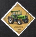 Stamps Mongolia -  Tractores, Deutz-DX-230, Germany