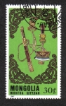 Stamps Mongolia -  Traje completo y accesorios.