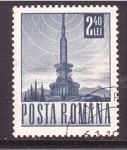 Stamps Romania -  serie- Comunicaciones- Dos tamaños