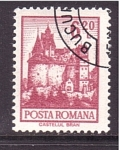 Stamps Romania -  Castillo Bran
