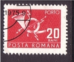 Stamps : Europe : Romania :  Tasas