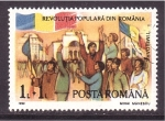 Sellos de Europa - Rumania -  Revolución popular