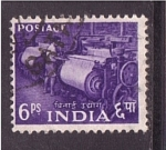 Stamps India -  Industrialización