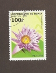 Stamps Benin -  Flor Nymphaea