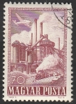 Stamps Hungary -  99 - Fábrica de Diosgyor