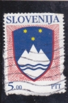 Sellos del Mundo : Europa : Eslovenia : escudo