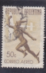 Stamps Argentina -  dios alado 
