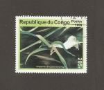 Stamps Republic of the Congo -  Flor Plectreminthus