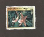 Sellos del Mundo : Africa : Rep�blica_del_Congo : Flor Phalus