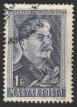 Stamps Hungary -  922 - 70 Anivº de Stalin