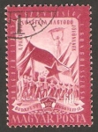 Stamps Hungary -  962 - Primer Congreso de la Federación de jovenes trabajadores