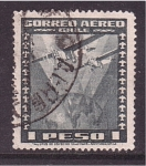 Sellos de America - Chile -  Correo aéreo