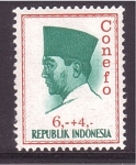 Stamps : Asia : Indonesia :  Presidente de Indonesia