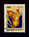 Stamps : Africa : Togo :  Flor Habenaria