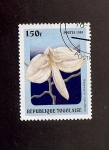 Sellos de Africa - Togo -  Flor Habenaria columbae