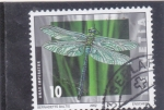 Stamps Switzerland -  libélula- anax imperator 