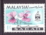 Stamps Malaysia -  Estado de Sabah
