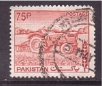 Stamps Pakistan -  Tractor