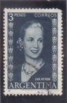 Sellos de America - Argentina -  Eva Perón 