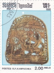 Stamps Cambodia -  artesanía 