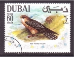 Stamps United Arab Emirates -  serie- Aves