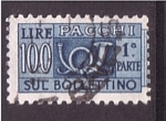 Stamps Italy -  Pacchi sul bolletino 1ª parte
