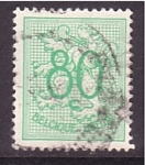 Stamps Belgium -  Numerales