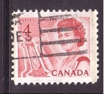 Sellos de America - Canad� -  Isabel II