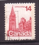 Sellos de America - Canad� -  Edificio del Parlamento